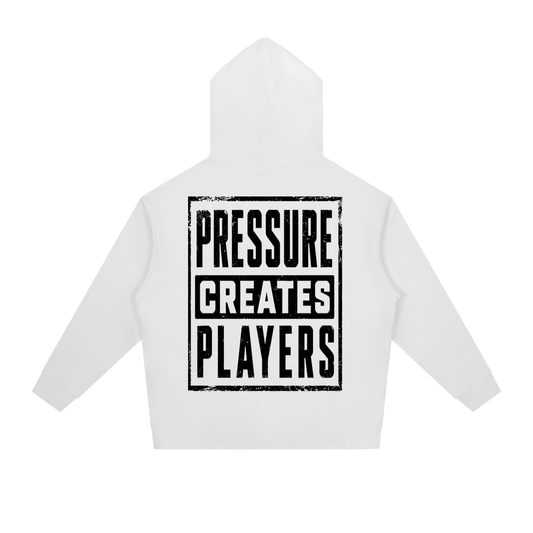Pressure Creates Players Hoodie – White